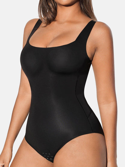 Sculpt Your Curves: Seamless Shapewear Bodysuit with a Flirty Lift